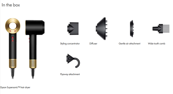 Dyson Supersonic™ Hair Dryer, Onyx