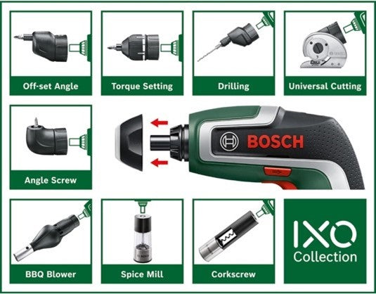 Bosch Compact Cordless Screwdriver IXO