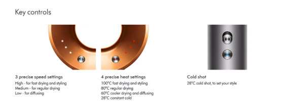 Dyson Supersonic Hair Dryer, Copper