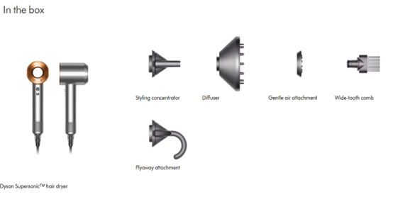 Dyson Supersonic Hair Dryer, Copper