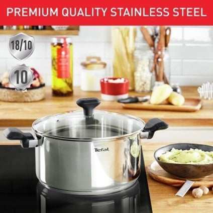 Tefal Comfort Max 24cm Stainless Steel Stewpot