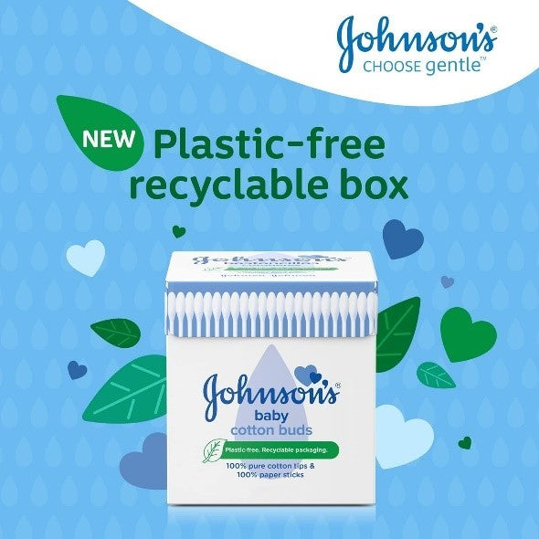 Johnson's Baby Cotton Buds (1 x Pack of 200) Soft & Gentle Ear Buds
