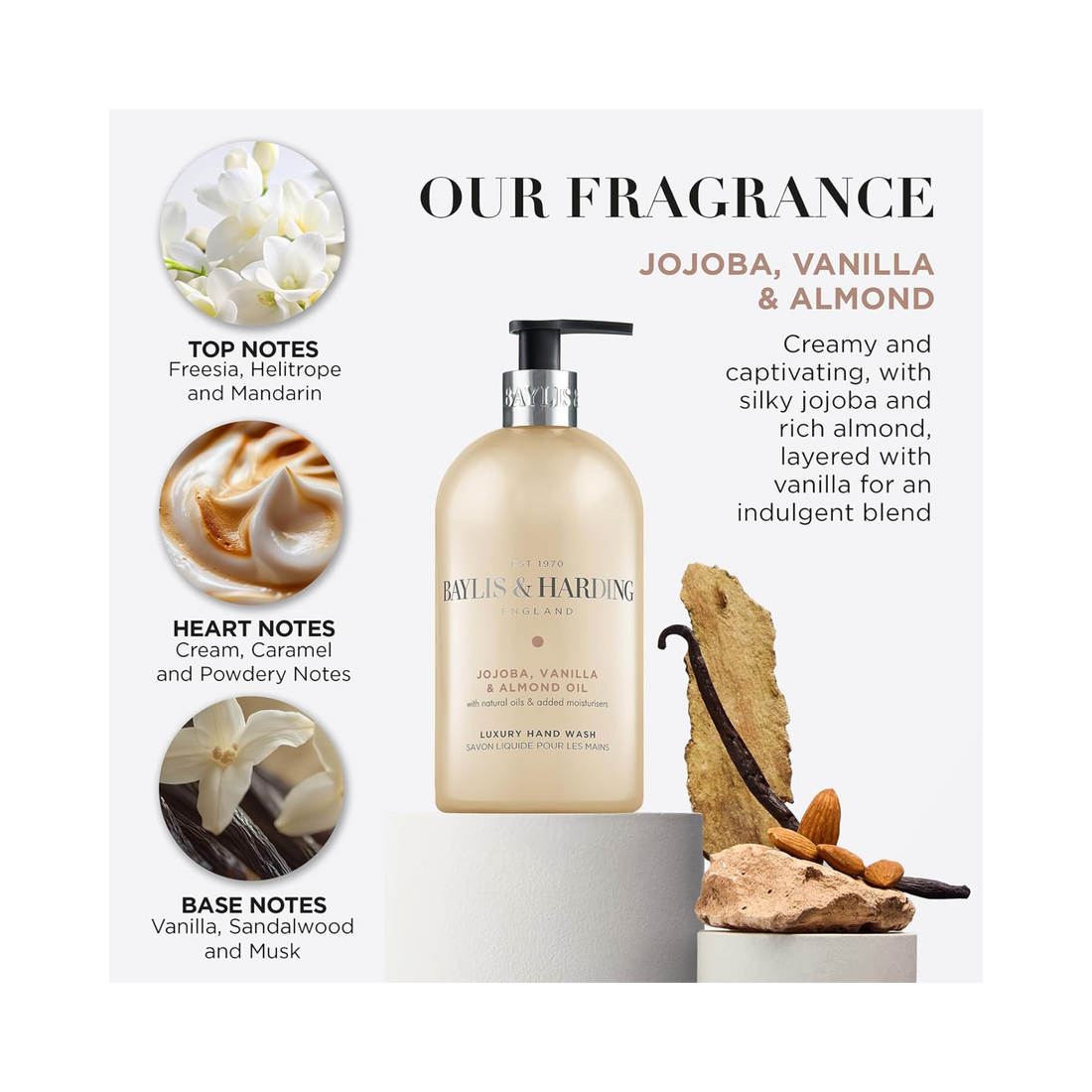 Baylis & Harding 英国奢华香氛洗手液（500 毫升）