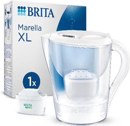 BRITA Marella XL Water Filter Jug White (3.5L)