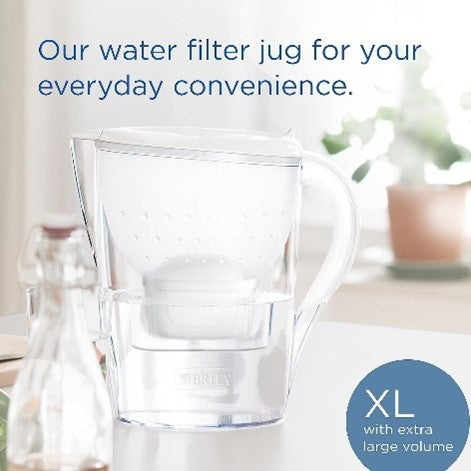 BRITA Marella XL Water Filter Jug White (3.5L)