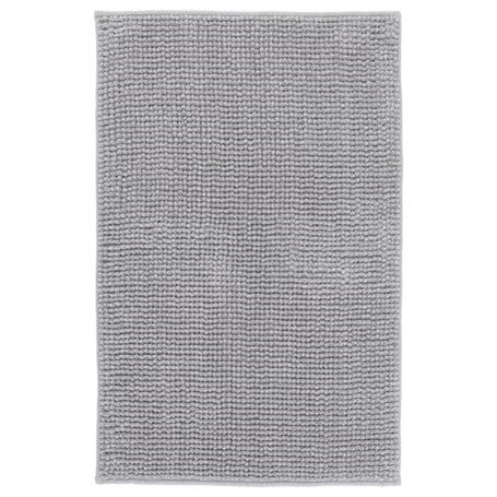 Bath mat, grey-white mélange, 50x80 cm