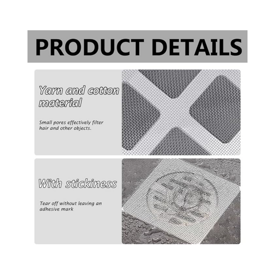 Keboyoe Floor Drain Sticker