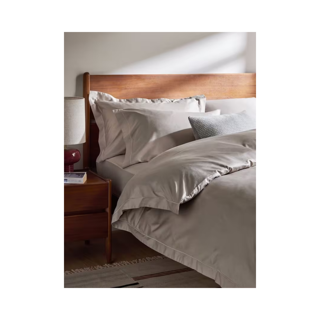 John Lewis Soft & Silky 埃及棉羽绒被套